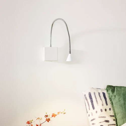 Lucide BUDDY - Bettlampe / Wandleuchte - LED - 1x4W 4000K - Weiß - Atmosphäre 1